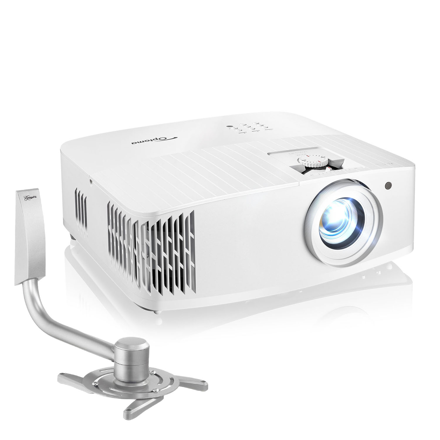 【プロジェクター＆壁付金具セット】Optoma UHD55＆Vogels PPW100セット｜3000ルーメン｜4K DLPプロジェクター