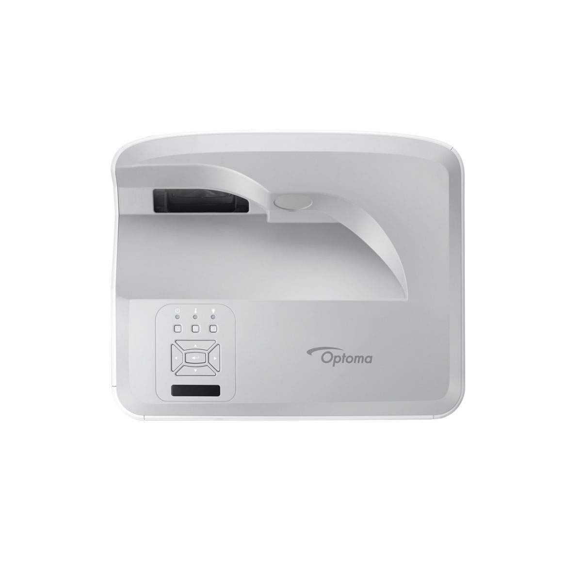 ① 美品レーザ超短焦点プロジェクタオプトマZH400UST